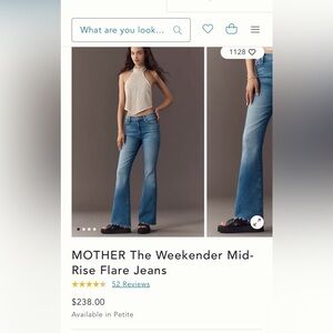 Mother, the weekender Fray jeans 27